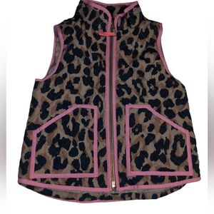 crewcuts/girls coat vest size 2T, animal print